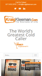 Mobile Screenshot of kraigkleeman.com